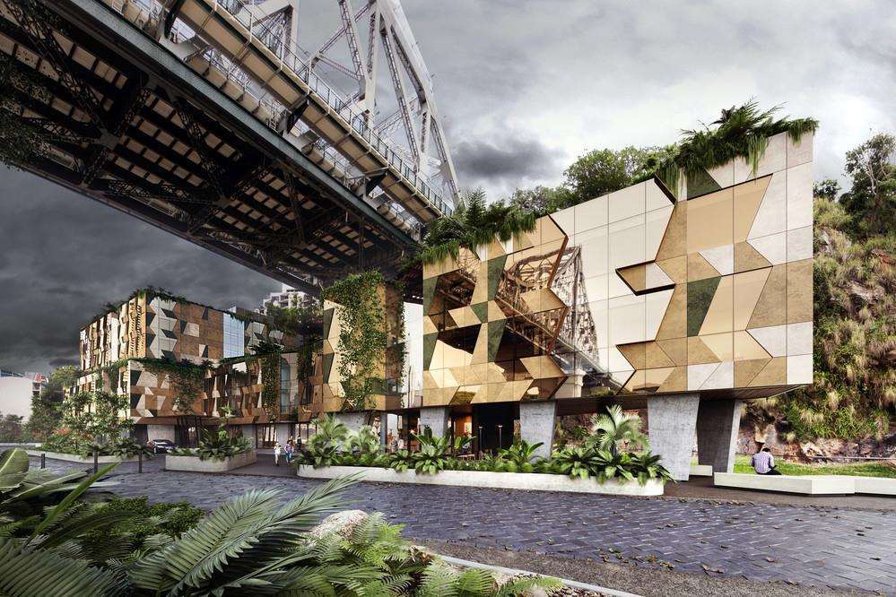 Crystalbrook Vincent Otel Brisbane Dış mekan fotoğraf The proposed station