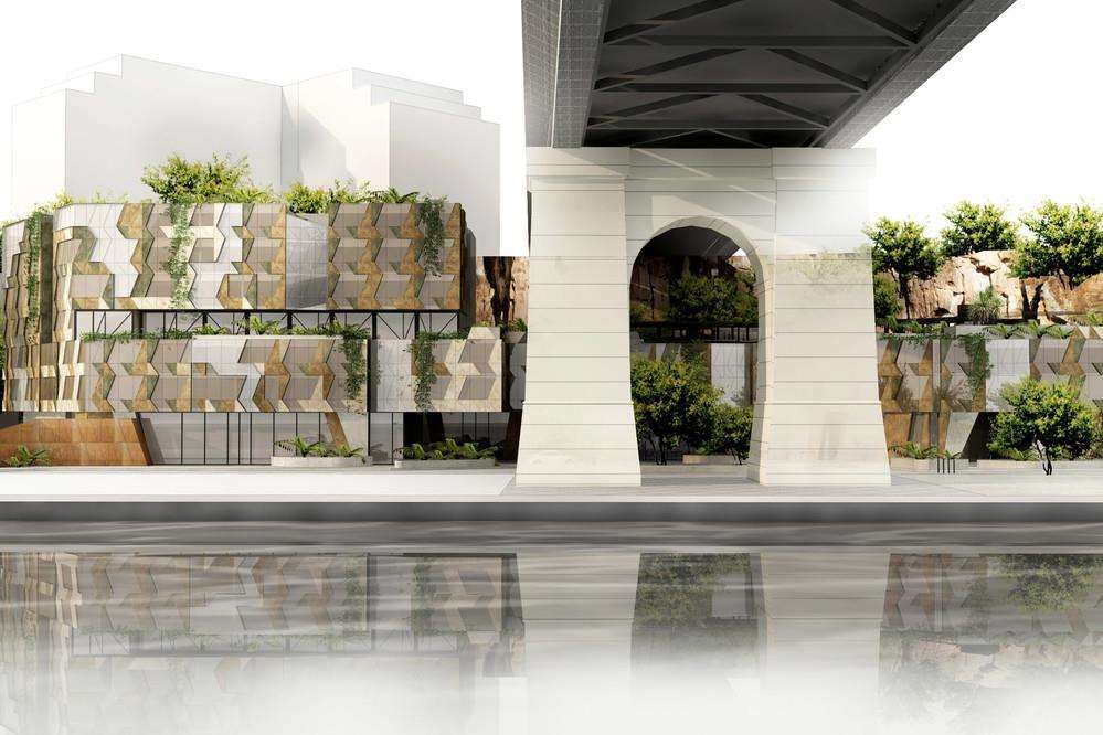 Crystalbrook Vincent Otel Brisbane Dış mekan fotoğraf The proposed station